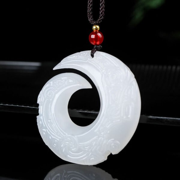 afghan jade pendant good luck