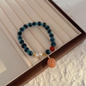 candy agate peace buckle