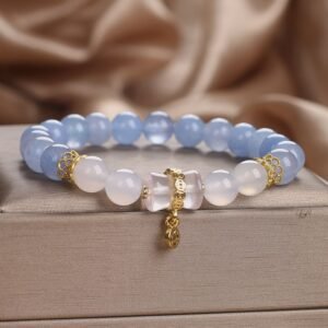 aquamarine 1 aquamarine bracelet for luck