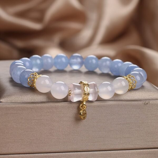 aquamarine bracelet for luck