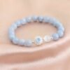 Aquamarine Wealth Bracelet -  Good Luck & Energy Balance