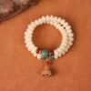 Bodhi Seed Lotus Bracelet - Calming Meditation