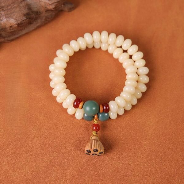 Bodhi Seed Lotus Bracelet - Calming Meditation