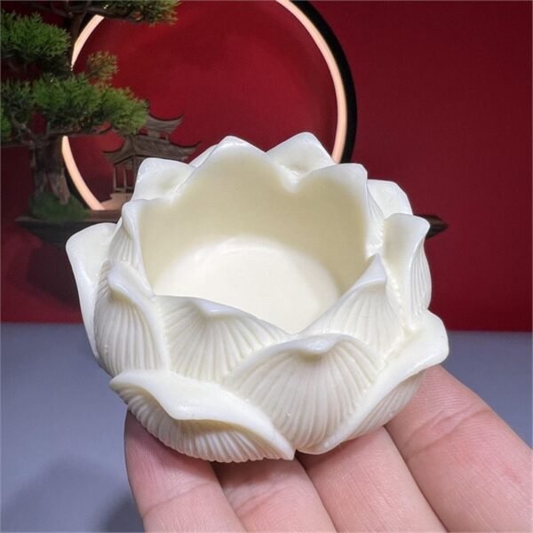 Guanyin Statue with Lotus Base - Spiritual Blessing for Home & Car