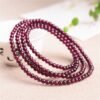 Triple Garnet Bracelet - Protection & Strength Stone Jewelry
