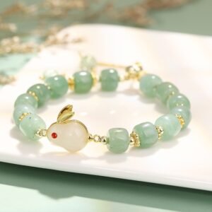 green aventurine 1 rabbit green aventurine bracelet