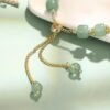 Green Aventurine Rabbit Bracelet - Lucky Crystal Jewelry for Wealth & New Beginnings