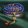 108 mala beads lapis lazuli bracelet