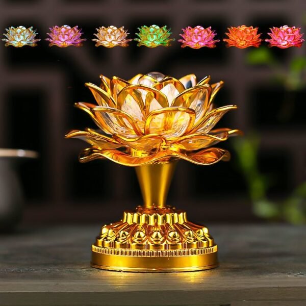 lotus medtitation lamp buddish