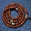 Tibetan Yak Bone 108 Mala - Authentic Buddhist Prayer Beads