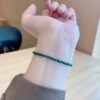 3mm Malachite Gemstone Bracelet - Protection, Healing & Positive Energy