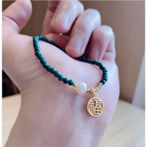 fu malachite bracelet