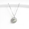 925 Silver Moonstone Spinner Necklace - Hypnotic Healing Jewelry