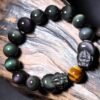 rainbow obsidian tiger eyes pixiu attrack money