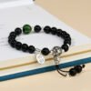 obsidian wealth attrack bracelet