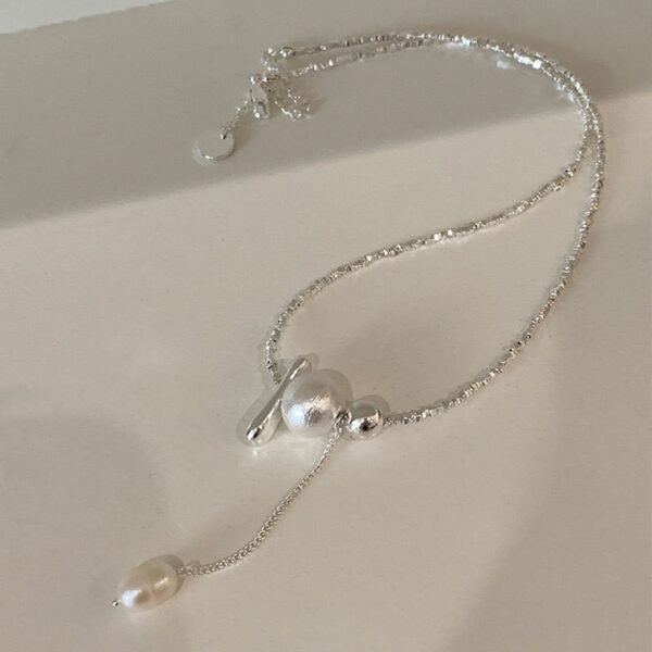 Lucky Pearl Tassel Necklace - Wealth & Harmony Jewelry