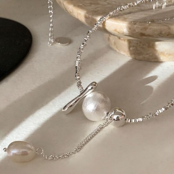 Lucky Pearl Tassel Necklace - Wealth & Harmony Jewelry