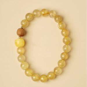 rutilated quartz 1 money attrack rulitated quartz bracelet