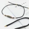 Nine-Eye Dzi Necklace - Feng Shui Wealth & Protection Pendant