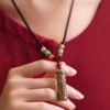 Tibetan Om Mani Padme Hum Necklace - Good Luck & Positive Energy