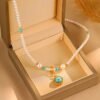 turquoise necklace pendant