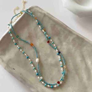 turquoise protection necklace