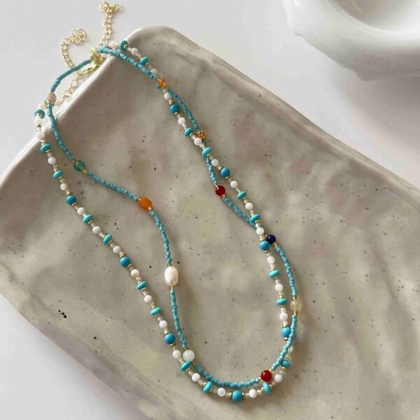 turquoise protection necklace