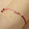 Koi Fish Red String Bracelet Luck & Protection Feng Shui Jewelry