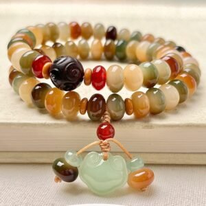 bodhi seed mala bracelet