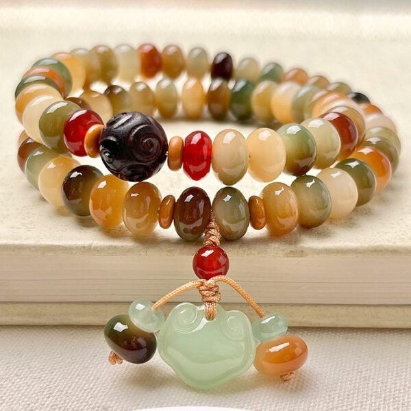 bodhi seed mala bracelet