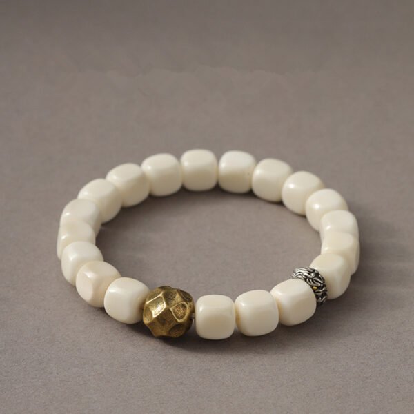 Bodhi Seed Bracelet with Copper & Brass | for Mindful Meditation & Calm