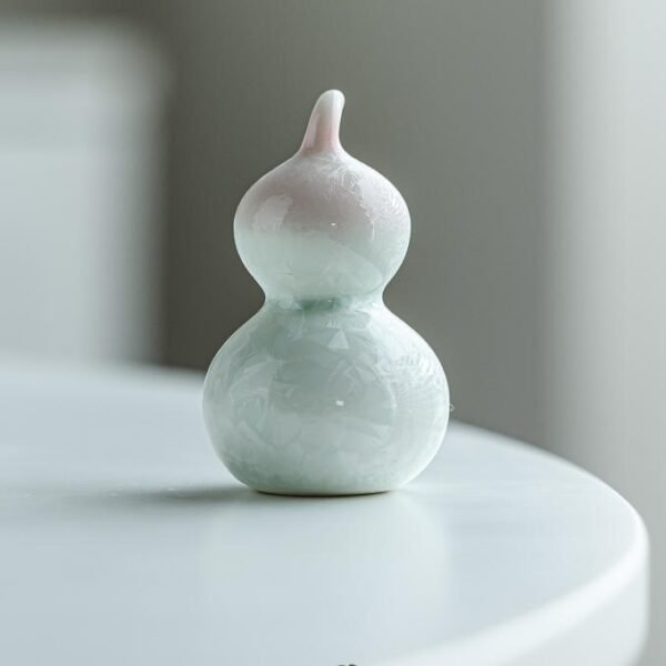 Health & Good Luck Feng Shui Ceramic Gourd Home Decoration