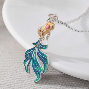 koi fish charm