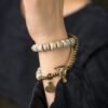 Ox Head Skull Bracelet for Men - Feng Shui Career & Success
