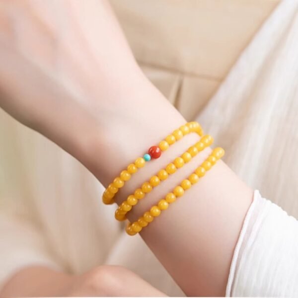 Yellow Agate Bracelet to Manifest Abundance & Joy