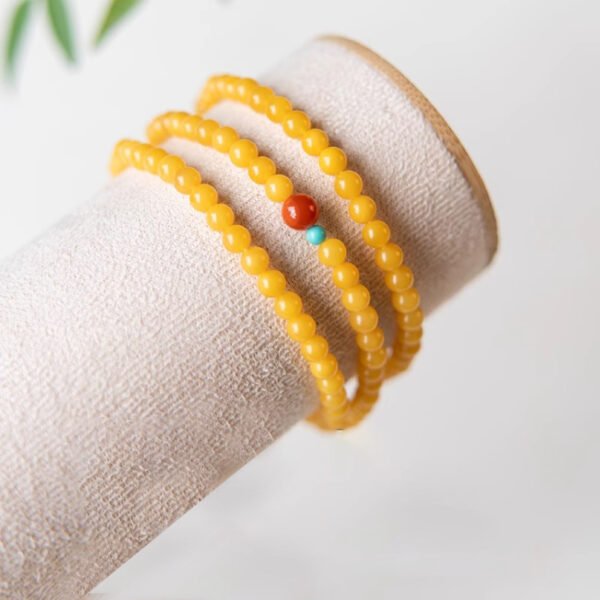 Yellow Agate Bracelet to Manifest Abundance & Joy