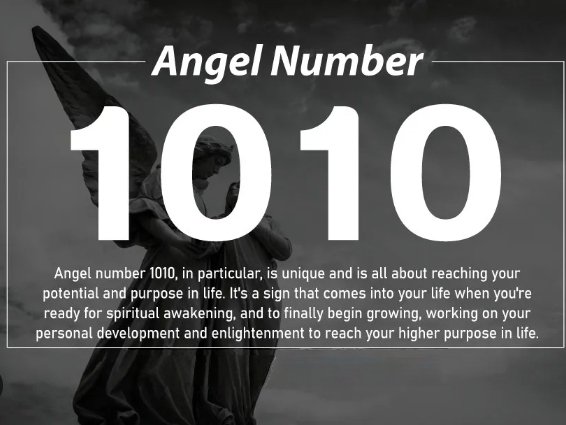 1010 angel number meaning