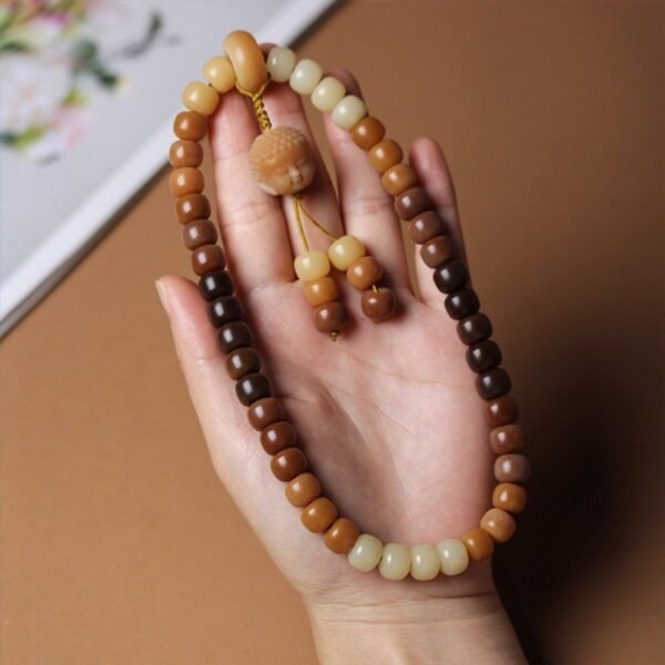 Bodhi Seed Buddha Pendant Bracelet