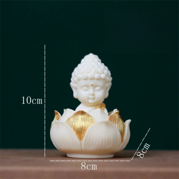 Bodhi Buddha Lotus Desk Statue for home office