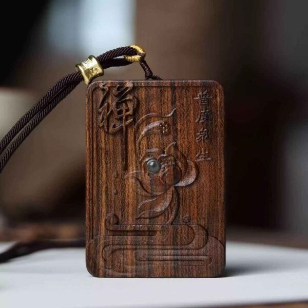 Agarwood Guanyin Buddha Pendant