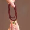 Garnet Peace Buckle Bracelet for Safe Passion & Harmonious Love
