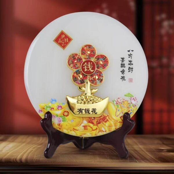 Jade money decor