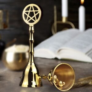 Brass Ritual Bell for Energy Cleansing & Spiritual Protection