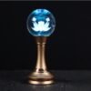 LUTOS Buddhist Altar Light: Seven-Color LED with Lotus Peace Ball for Home Blessings