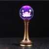LUTOS 3 Buddhist Altar Light: Seven-Color LED with Lotus Peace Ball for Home Blessings