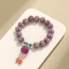 Lion dance bracelet 1 Protection & Spiritual Peace Lion Dance Pendant Lotus Bodhi Bracelet