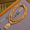 Tibetan Repatriated Bone 108 Mala for Spiritual Grounding