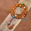 Tibetan Camel Bone 108 Mala for Wisdom & Spiritual Grounding