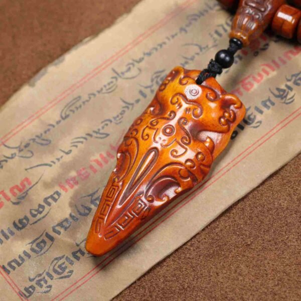 Tibetan Yak Bone 108 Mala for Strength & Spiritual Grounding