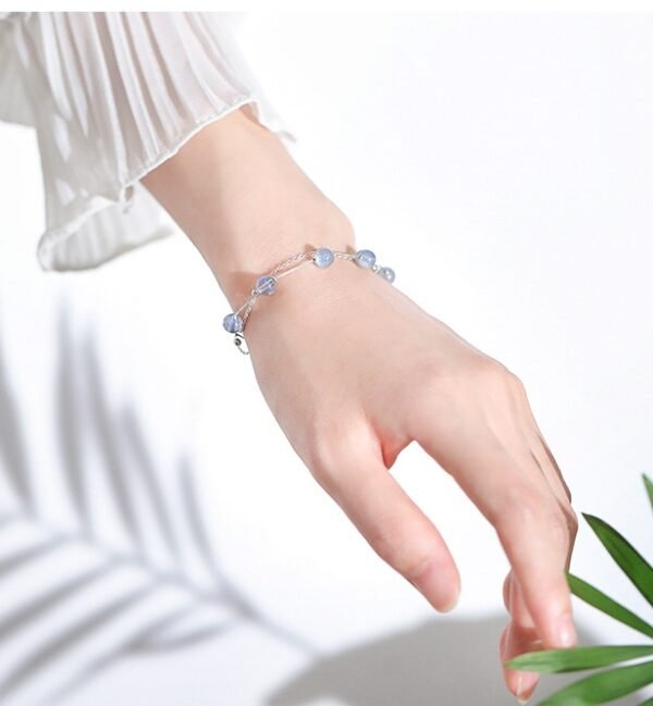 Double Layer Moonstone Bracelet Emotional Balance